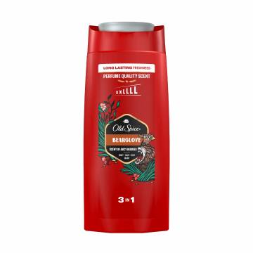 Мужской гель-шампунь для душа 3 в 1 Old Spice Bearglove, 675 мл Мужской гель-шампунь для душа 3 в 1 Old Spice Bearglove, 675 мл