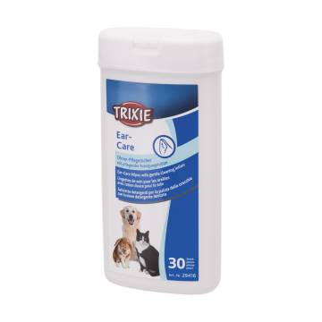 Салфетки для кошек, собак и грызунов Trixie Ear-Care для ухода за ушами, 30 шт Салфетки для кошек, собак и грызунов Trixie Ear-Care для ухода за ушами, 30 шт