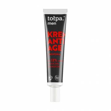 Мужской антивозрастной крем для лица Tolpa Men Anti Age Cream с кофеином, 40 мл Мужской антивозрастной крем для лица Tolpa Men Anti Age Cream с кофеином, 40 мл