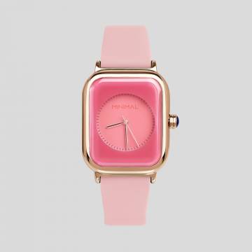 Часы Minimal КСМ-pink-RG0213 Часы Minimal КСМ-pink-RG0213