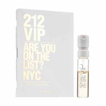 Carolina Herrera 212 VIP Парфюмированная вода женская, 1.5 мл (пробник) Carolina Herrera 212 VIP Парфюмированная вода женская, 1.5 мл (пробник)