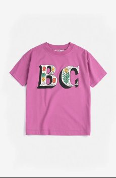 Детская хлопковая футболка Bobo Choses Spring Letters