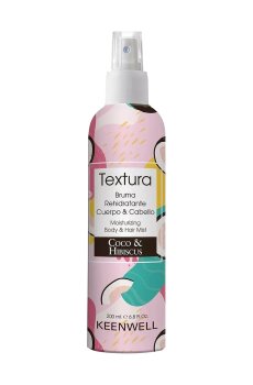 Спрей-мист для волос и тела Keenwell Textura Moisturizing Body Hair & Mist Coco & Hibiscus, 200 мл