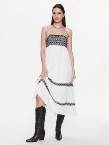 Pepe Jeans Повсякденна сукня Ariel PL953230 Écru Regular Fit Pepe Jeans Повсякденна сукня Ariel PL953230 Écru Regular Fit