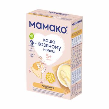 Детская молочная каша МАМАКО кукурузная с пребиотиками на козьем молоке, от 5 месяцев, 200 г Детская молочная каша МАМАКО кукурузная с пребиотиками на козьем молоке, от 5 месяцев, 200 г