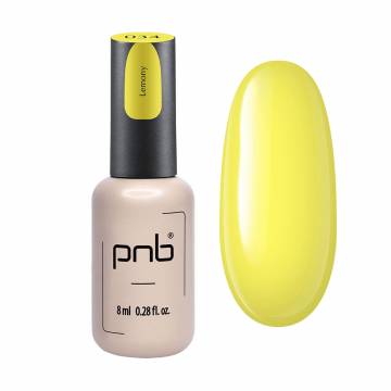 Гель-лак для ногтей PNB Gel Polish UV/LED 034 Lemony, 8 мл Гель-лак для ногтей PNB Gel Polish UV/LED 034 Lemony, 8 мл
