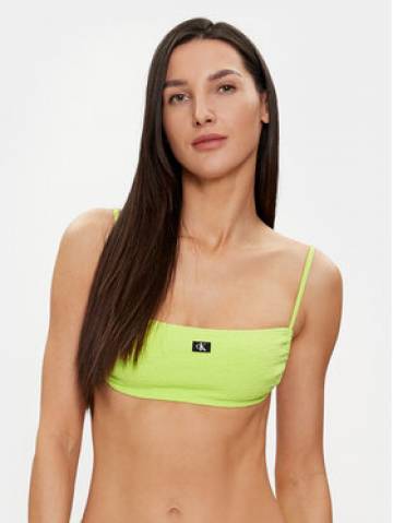 Calvin Klein Swimwear Верх від купальника KW0KW02395 Зелений Calvin Klein Swimwear Верх від купальника KW0KW02395 Зелений