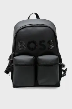 Мужской черный рюкзак Черный ONESIZE BOSS 50492251;001