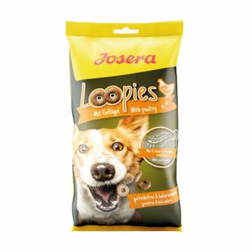 Лакомство для собак Josera Loopies Mit Geflugel с курицей, 150 г Лакомство для собак Josera Loopies Mit Geflugel с курицей, 150 г