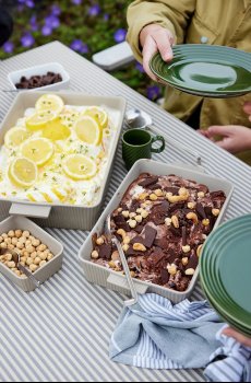 Жаропрочное блюдо Sagaform Flora 2 шт