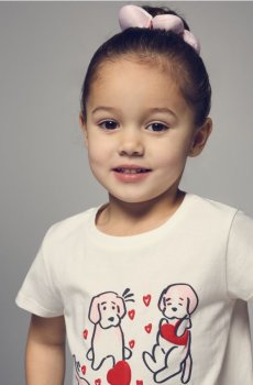 Reserved - Бавовняна футболка з принтом - кремовий - 694HU-01X