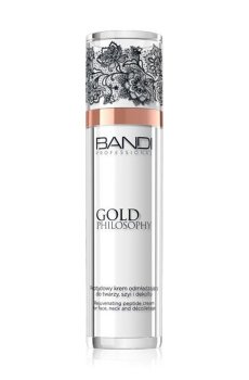 Омолаживающий пептидный крем для лица, шеи и декольте Bandi Professional Gold Philosophy Rejuvenating Peptide Cream, 50 мл