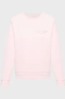 Женский розовый свитшот SHIELD C-NECK SWEAT Розовый M Gant 4202586