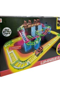 Игрушка трек Shantou Jinxing Luminous Rail светится в темноте, от 3 лет, 53*7.3*33 см (888-134)