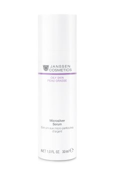 Сыворотка для лица Janssen Cosmetics Microsilver Serum с антибактериальным действием для жирной кожи, 30 мл