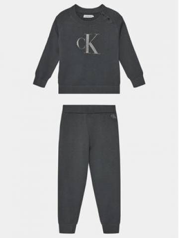Calvin Klein Jeans Набір светр і штани із тканини IN0IN00167 Сірий Regular Fit Calvin Klein Jeans Набір светр і штани із тканини IN0IN00167 Сірий Regular Fit