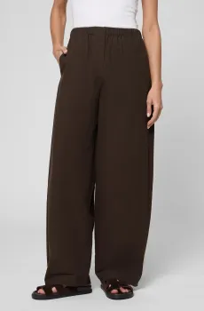 Женские темно-коричневые брюки Коричневый XXS PRPY PWCPANN0060