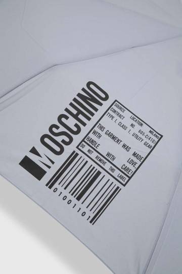 Зонтик Moschino цвет серый 8941 Зонтик Moschino цвет серый 8941