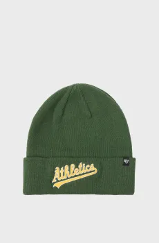 Зеленая шапка ATHLETICS SCRIPT Зеленый ONESIZE 47 Brand SCPKN18ACE-DG