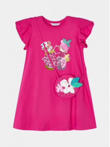 Mayoral Повсякденна сукня 3948 Рожевий Regular Fit Mayoral Повсякденна сукня 3948 Рожевий Regular Fit