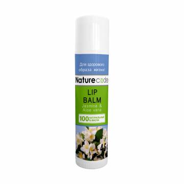 Бальзам для губ Nature Code Jasmine & Aloe Vera Lip Balm, 4.5 г Бальзам для губ Nature Code Jasmine & Aloe Vera Lip Balm, 4.5 г