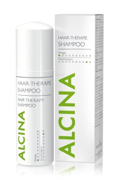 Уценка! Мягкий шампунь Alcina Hair Care Haar Therapie Shampoo для поврежденной кожи головы и волос, 150 мл