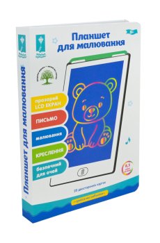 Детская игрушка-планшет LCD для рисования Країна Іграшок Играй и учись, экран 8.5, от 3 лет (PL7063)