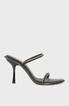 Женские черные джинсовые мюли HAVANNA Черный 37 Diesel Y03463 PR853