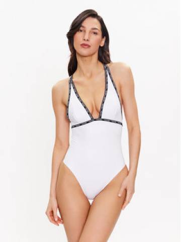 Calvin Klein Swimwear Купальник KW0KW02075 Білий Calvin Klein Swimwear Купальник KW0KW02075 Білий