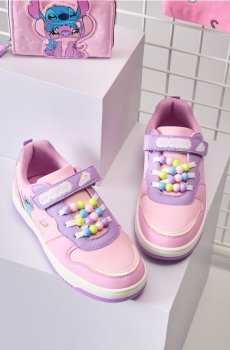 Спортивне взуття з бісером Stitch - рожевий