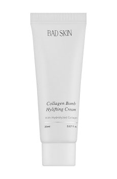 Крем-лифтинг для лица BAD SKIN Collagen Bomb Hylifting Cream с гидрализованным коллагеном, 20 мл