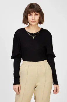 Женский черный джемпер Черный XL NA-KD 1018-004508