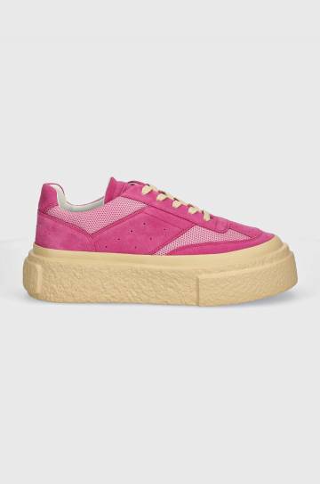 Кроссовки MM6 Maison Margiela цвет розовый S59WS0221.P7024 Кроссовки MM6 Maison Margiela цвет розовый S59WS0221.P7024