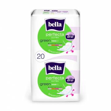 Гигиенические прокладки Bella Perfecta Ultra Green, 20 шт Гигиенические прокладки Bella Perfecta Ultra Green, 20 шт