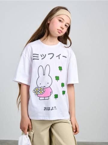 Футболка Miffy - білий