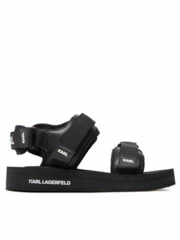 KARL LAGERFELD Босоніжки KL70510 Чорний KARL LAGERFELD Босоніжки KL70510 Чорний