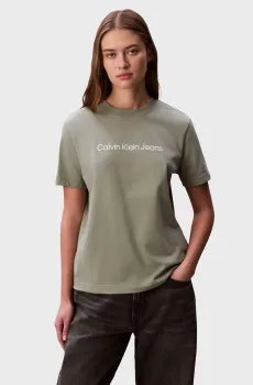 Женская мятная футболка CLASSIC Ментоловый S Calvin Klein Jeans LV047C912G