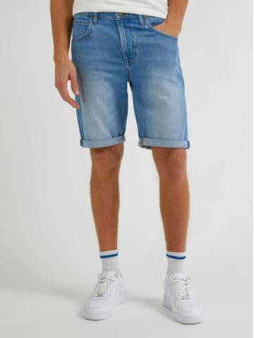 Lee Джинсові шорти 5 Pocket L73MMWFO 112331767 Голубий Regular Fit Lee Джинсові шорти 5 Pocket L73MMWFO 112331767 Голубий Regular Fit