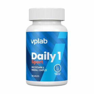 Витаминно-минеральный комплекс в ах VPLab Daily 1 Sport, 100 каплет Витаминно-минеральный комплекс в ах VPLab Daily 1 Sport, 100 каплет