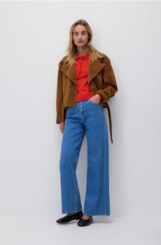 Reserved - Джемпер із додаванням вовни - червоний - 129JA-33X