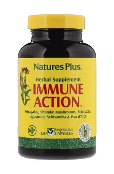 Иммуностимулирующий комплекс NaturesPlus Immune Action, 120 капсул