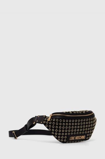 Сумка на пояс Love Moschino цвет чёрный JC4060PP1LLH100A Сумка на пояс Love Moschino цвет чёрный JC4060PP1LLH100A