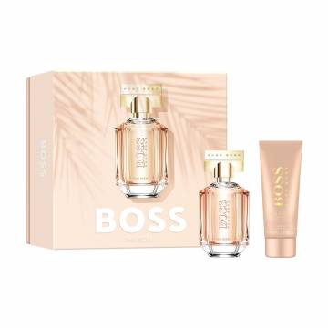 Парфюмированный набор женский Hugo Boss The Scent For Her (парфюмированная вода, 50 мл + лосьон для тела, 75 мл) Парфюмированный набор женский Hugo Boss The Scent For Her (парфюмированная вода, 50 мл + лосьон для тела, 75 мл)