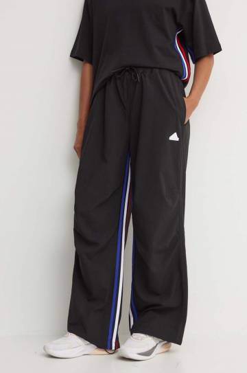 Спортивные штаны adidas Express цвет чёрный с аппликацией IX3737 Спортивные штаны adidas Express цвет чёрный с аппликацией IX3737