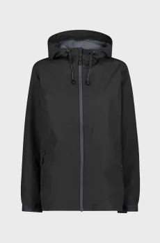 Женская черная куртка FIX HOOD Черный XXS CMP 39X6636-U901