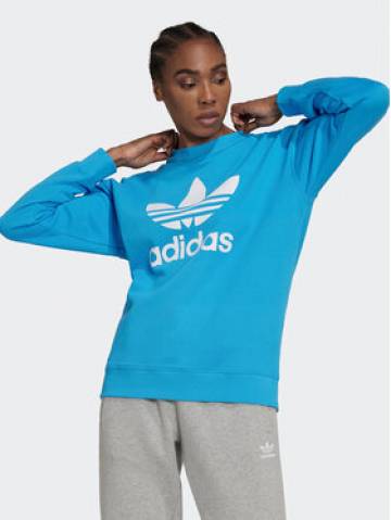 adidas Світшот Treofil Crew HL6677 Голубий Regular Fit adidas Світшот Treofil Crew HL6677 Голубий Regular Fit