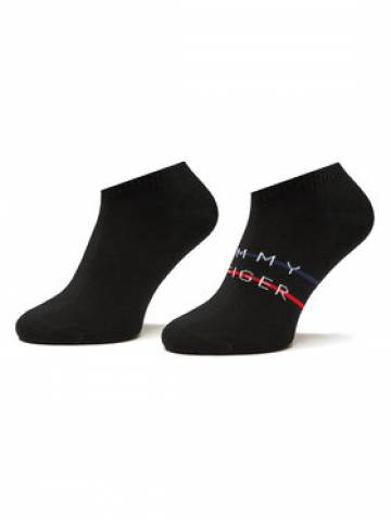 Tommy Hilfiger Набір 2 пар низьких чоловічих шкарпеток 701222188 Чорний Tommy Hilfiger Набір 2 пар низьких чоловічих шкарпеток 701222188 Чорний
