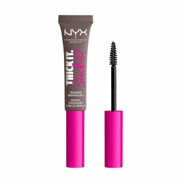 Тушь для бровей, придающая густоту NYX Professional Makeup Thick It Stick It Thinckening Brow Mascara 05 Cool Ash Brown, 7 мл Тушь для бровей, придающая густоту NYX Professional Makeup Thick It Stick It Thinckening Brow Mascara 05 Cool Ash Brown, 7 мл