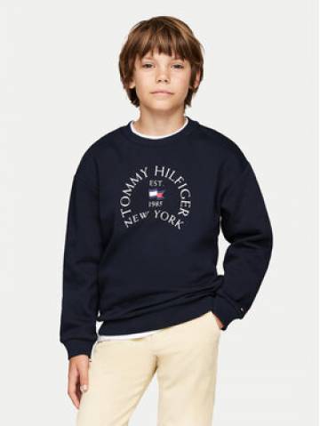 Tommy Hilfiger Світшот KB0KB09192 Cиній Regular Fit Tommy Hilfiger Світшот KB0KB09192 Cиній Regular Fit