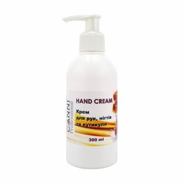 Крем для рук, ногтей и кутикулы Canni Hand Cream с пчелиным воском, 300 мл Крем для рук, ногтей и кутикулы Canni Hand Cream с пчелиным воском, 300 мл